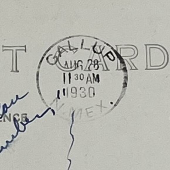 1930 RPPC Native American Walpi Showing Stairs Franklin 1c Stamp Postcard Perf - Picture 3 of 5